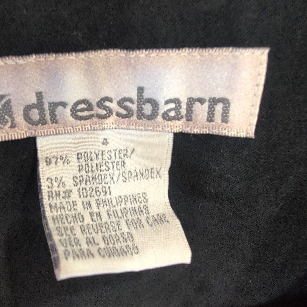 Dressbarn Women's Burgundy Red Zipper Front Blazer Jacket Size 4 - Picture 2 of 5